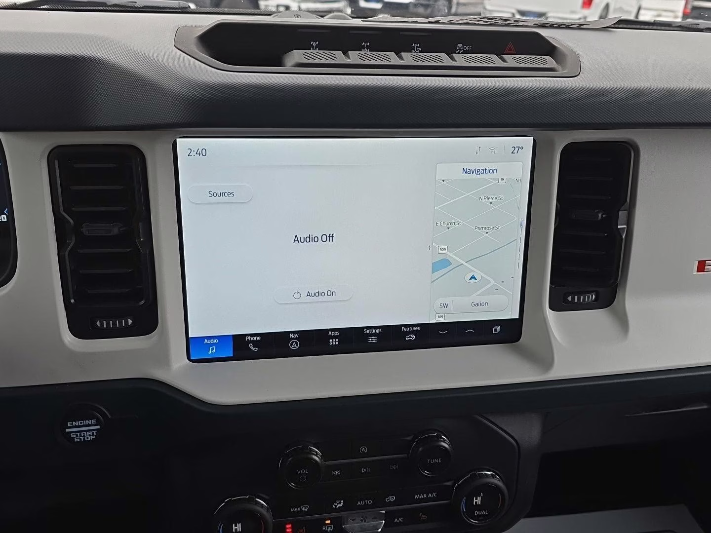 2025 Ruby Red Metallic Tinted Clearcoat Ford Bronco Heritage Edition 4X4 SUV