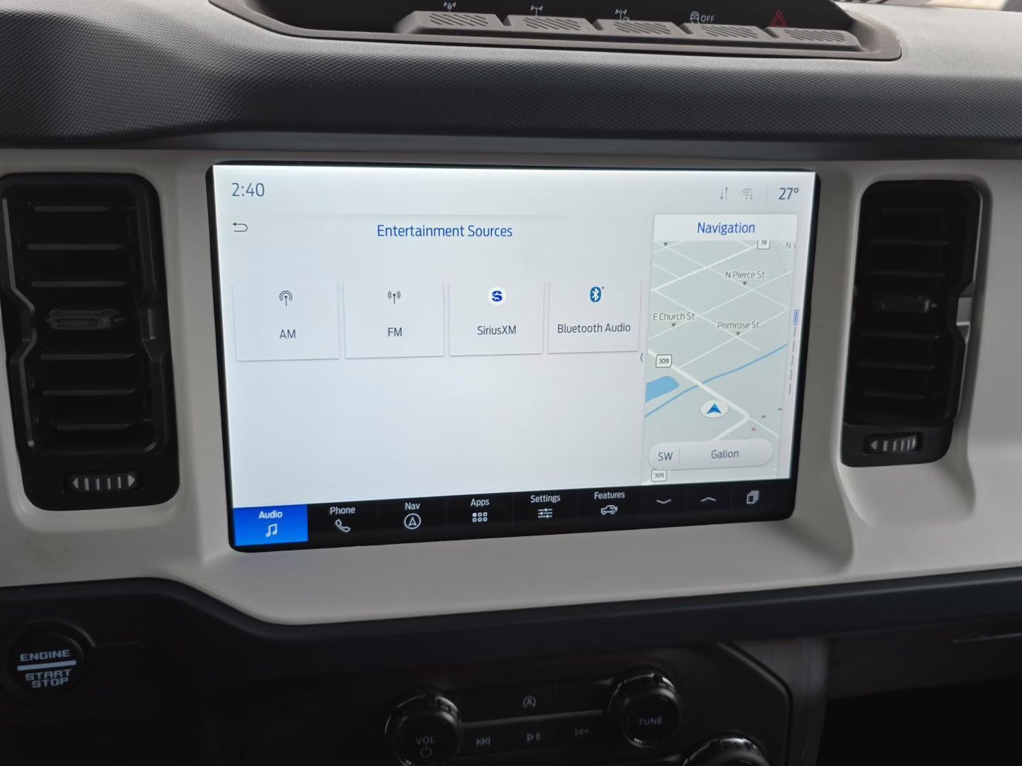 2025 Ruby Red Metallic Tinted Clearcoat Ford Bronco Heritage Edition 4X4 SUV