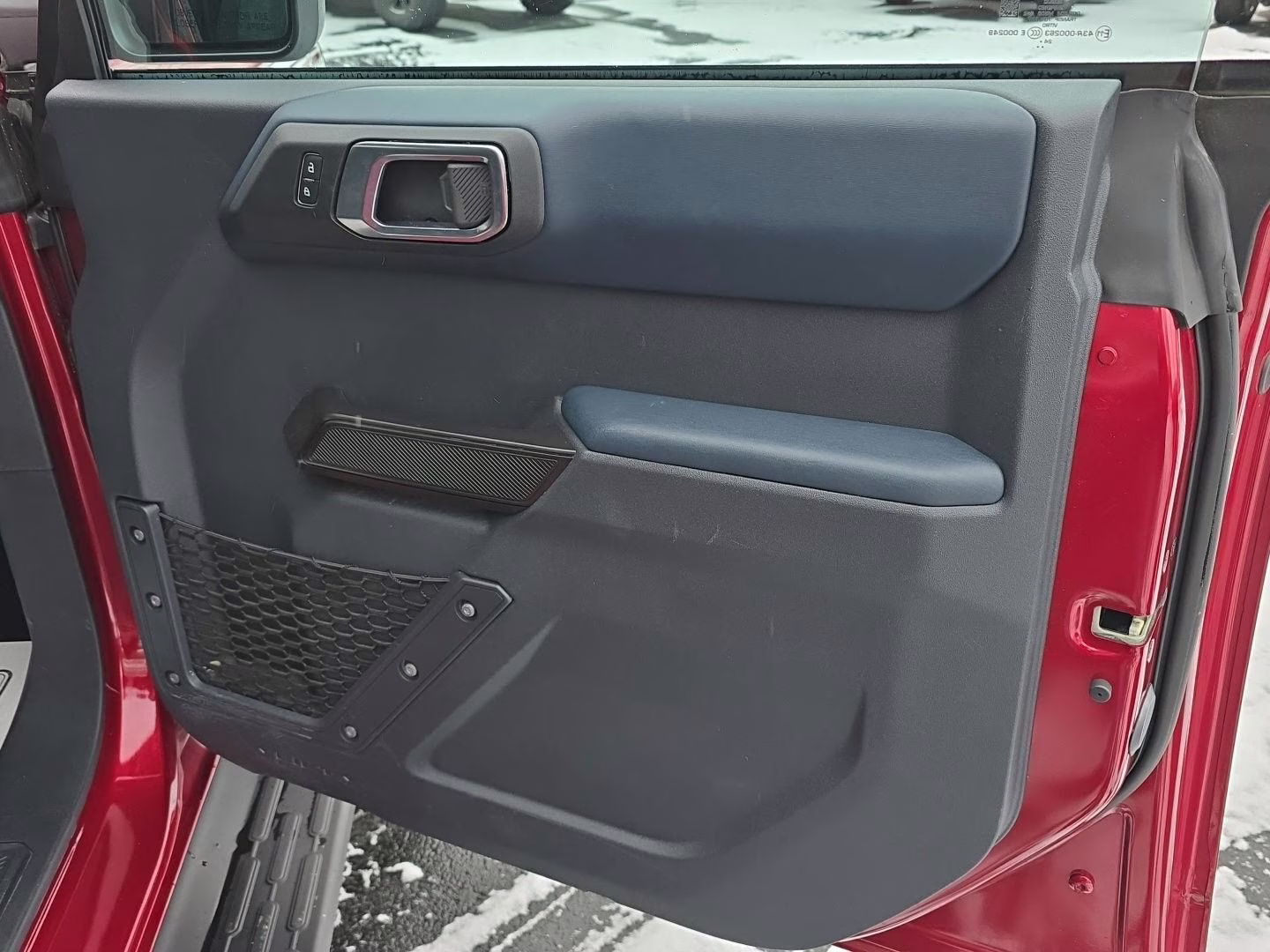 2025 Ruby Red Metallic Tinted Clearcoat Ford Bronco Heritage Edition 4X4 SUV