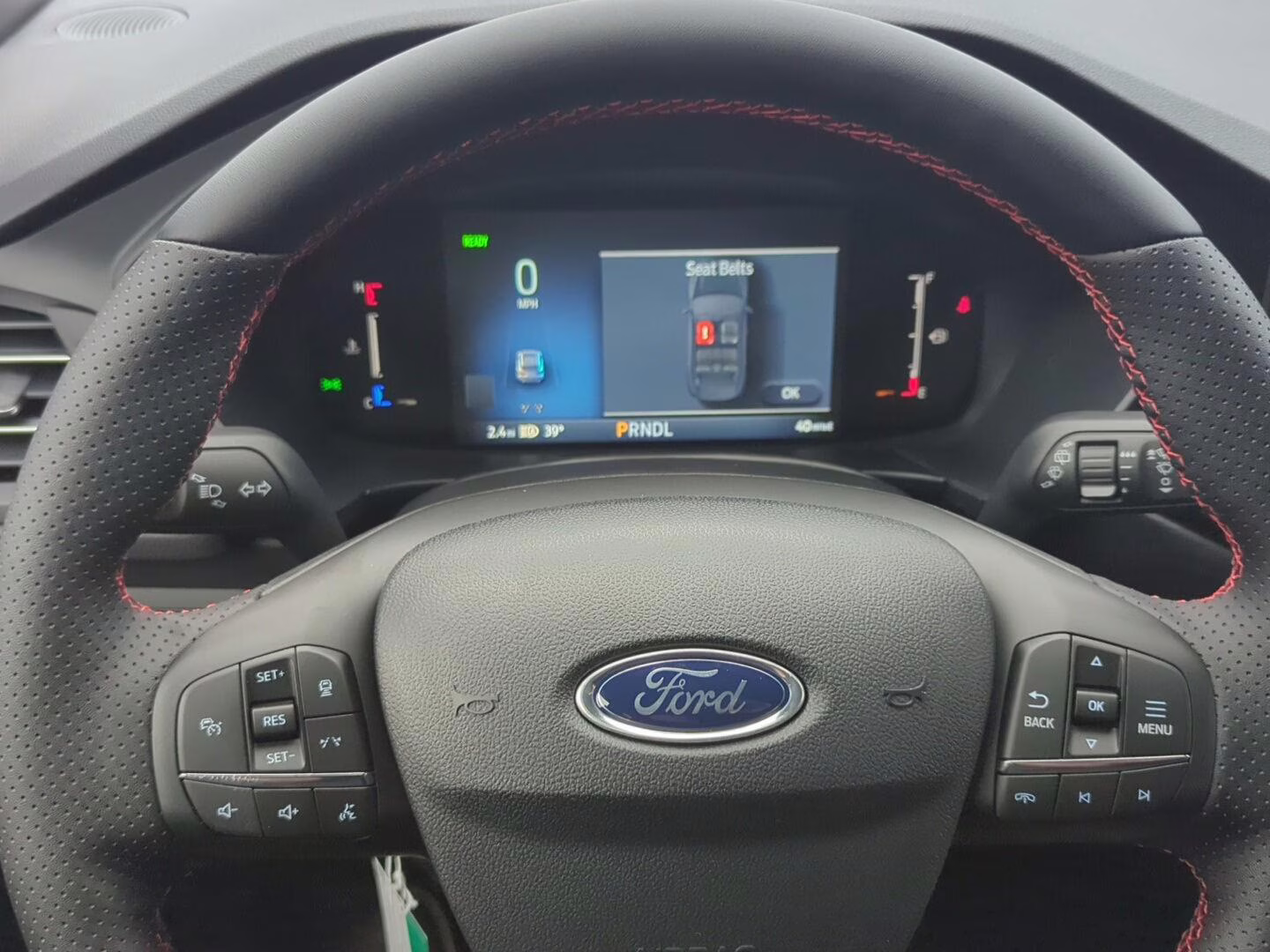 2026 Rapid Red Metallic Tinted Clearcoat Ford Escape Hybrid ST-Line Select AWD SUV