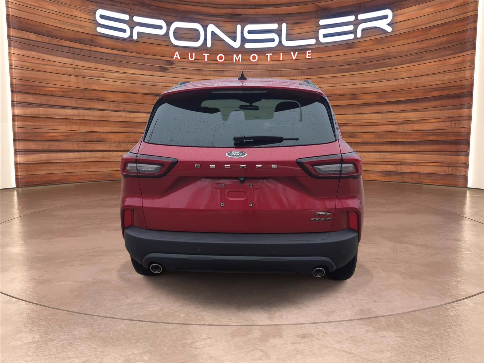 2026 Rapid Red Metallic Tinted Clearcoat Ford Escape Hybrid ST-Line Select AWD SUV