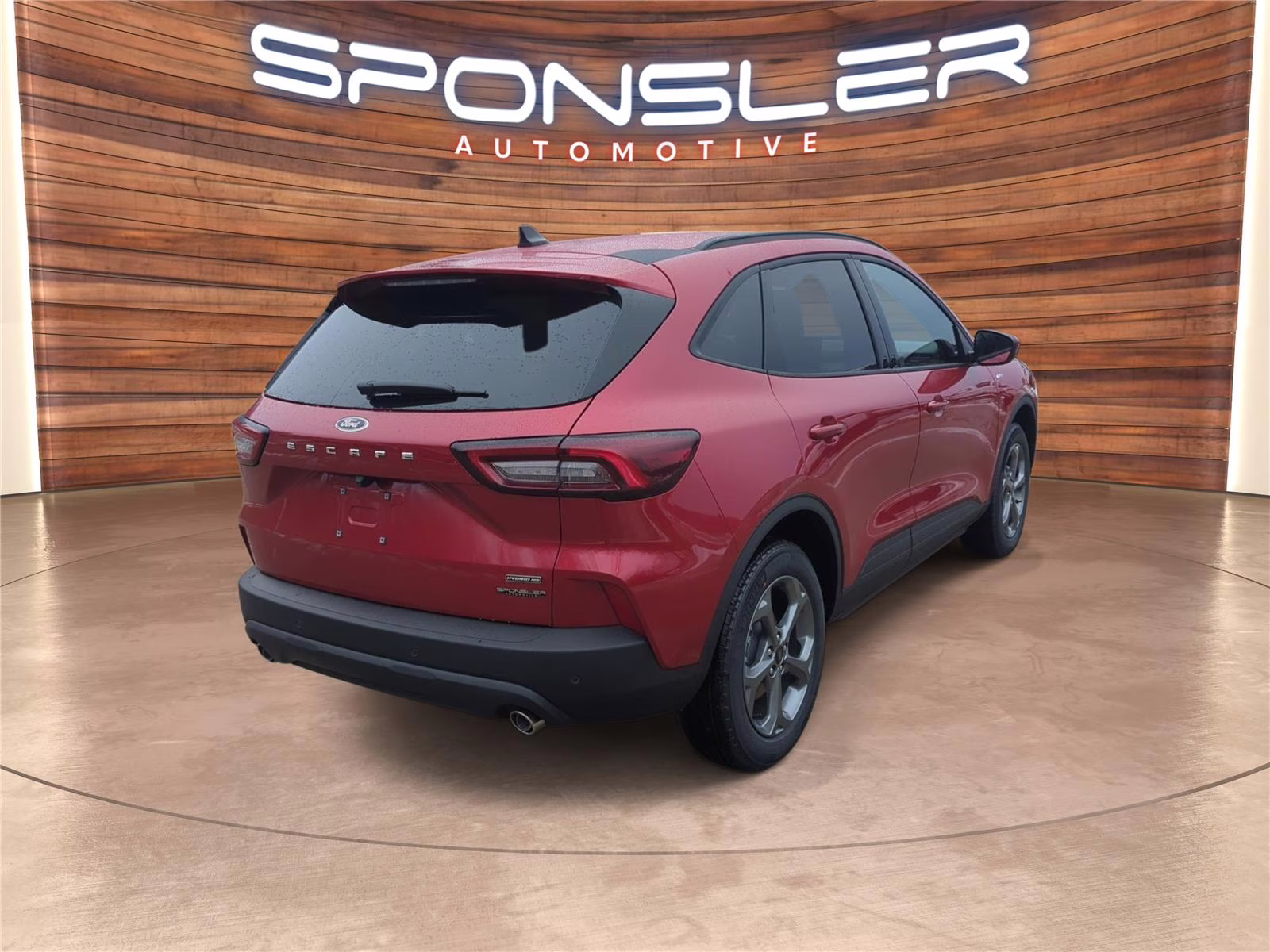 2026 Rapid Red Metallic Tinted Clearcoat Ford Escape Hybrid ST-Line Select AWD SUV