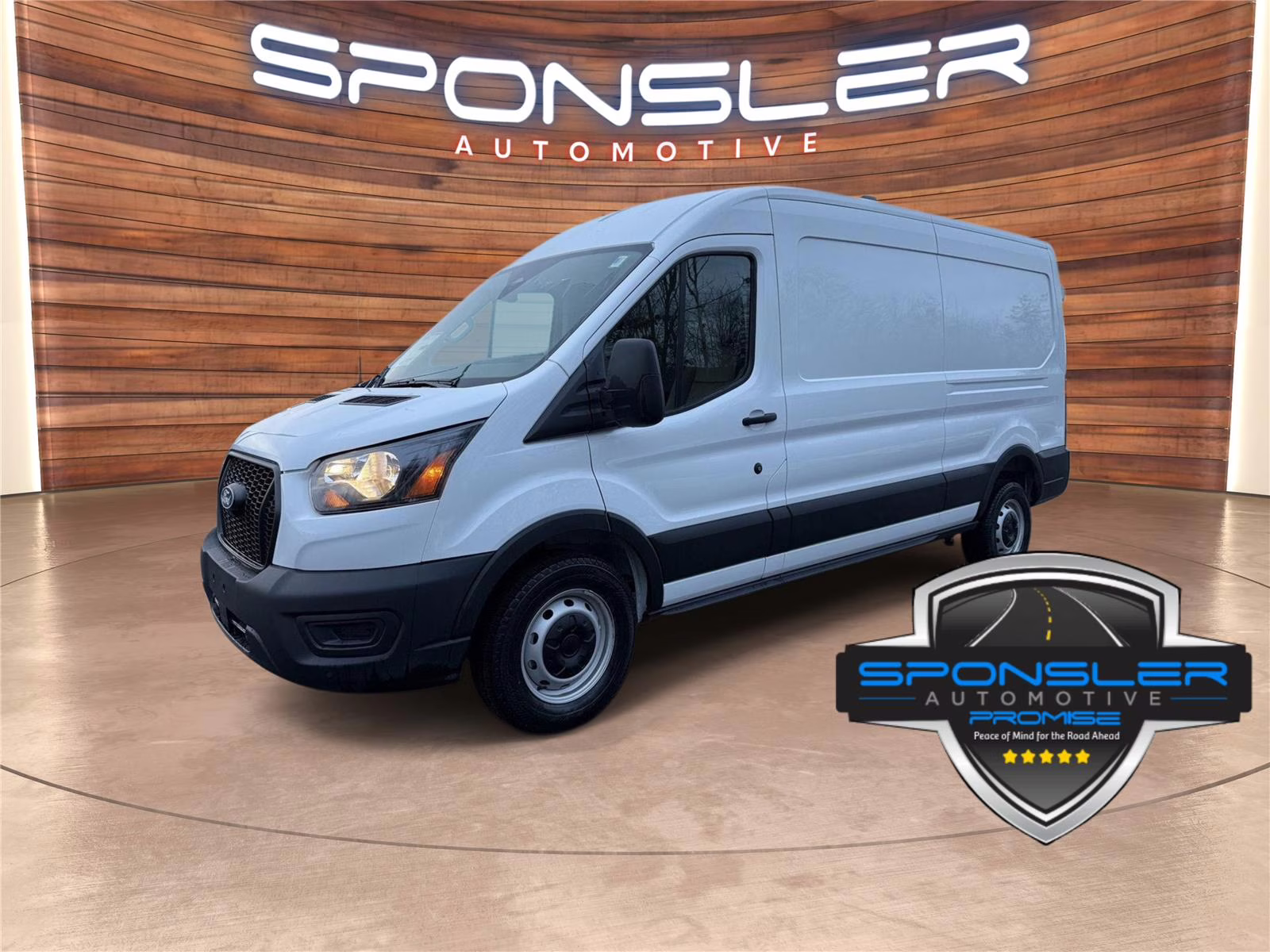 2026 Oxford White Ford Transit Cargo Van CARGO VAN RWD Van