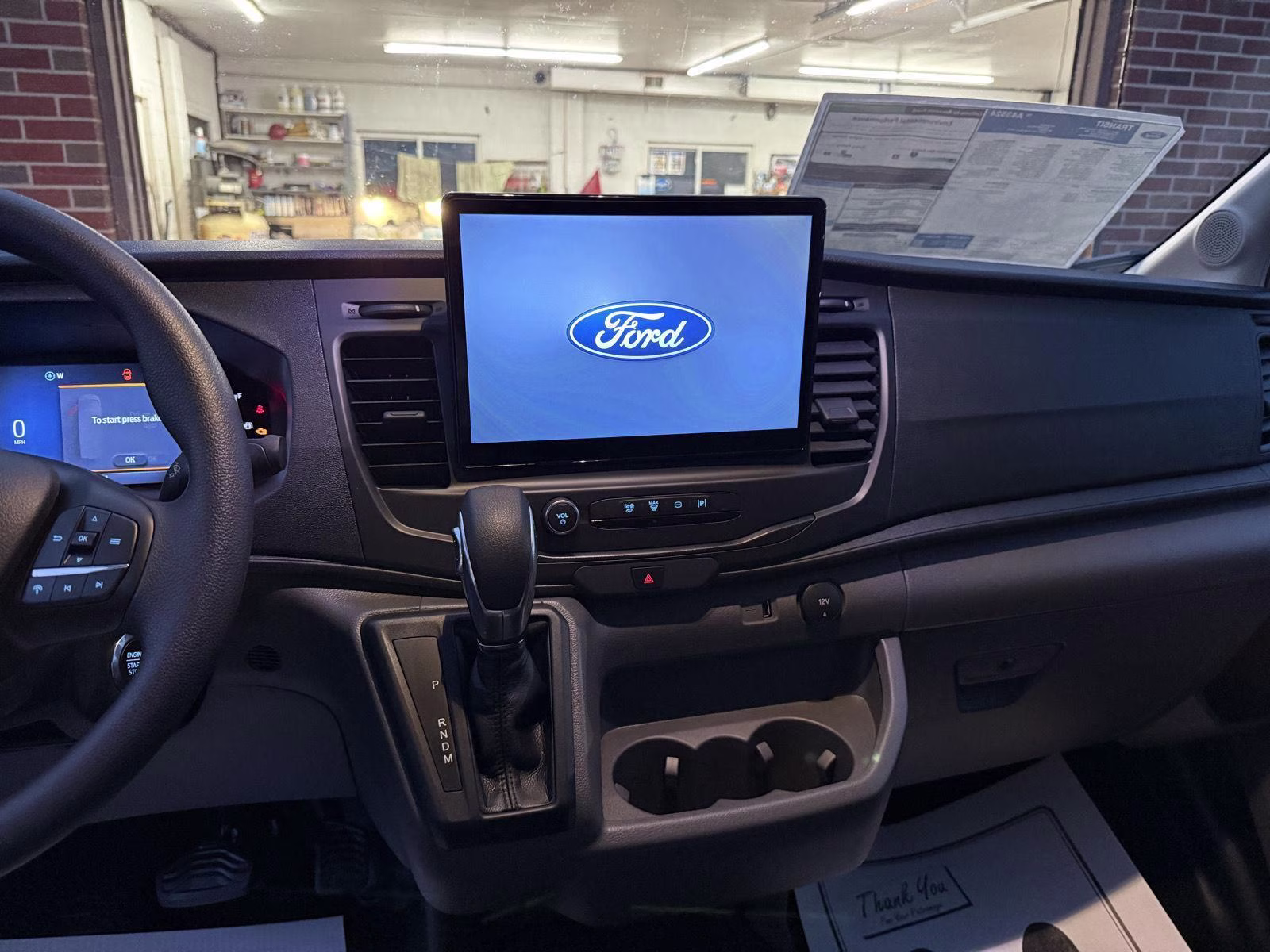 2026 Oxford White Ford Transit Cargo Van CARGO VAN RWD Van