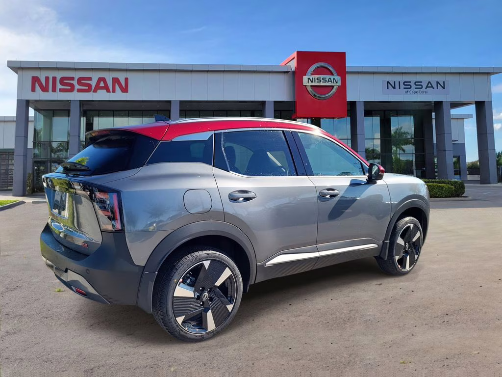2026 Gun Metallic/Scarlet Ember Tintcoat Nissan Kicks SR FWD SUV