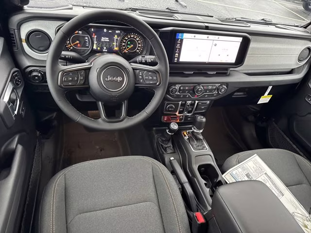 2026 Black Clearcoat Jeep Wrangler Willys 4X4 Convertible