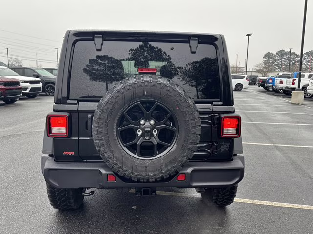 2026 Black Clearcoat Jeep Wrangler Willys 4X4 Convertible