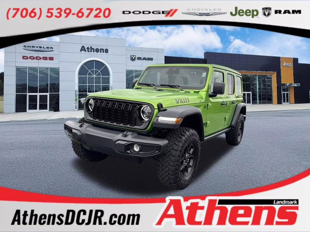 2026 Mojito Clearcoat Jeep Wrangler Willys 4X4 Convertible