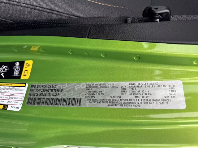 2026 Mojito Clearcoat Jeep Wrangler Willys 4X4 Convertible