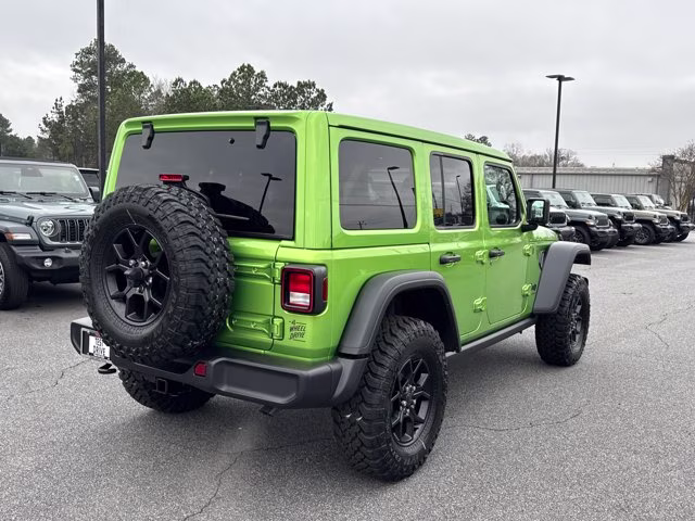 2026 Mojito Clearcoat Jeep Wrangler Willys 4X4 Convertible
