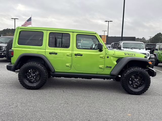 2026 Mojito Clearcoat Jeep Wrangler Willys 4X4 Convertible