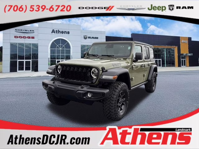 2026 41 Jeep Wrangler Willys 4X4 Convertible