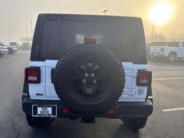 2026 Bright White Clearcoat Jeep Wrangler Willys 4X4 Convertible