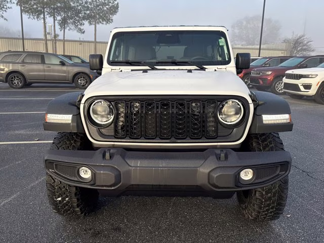 2026 Bright White Clearcoat Jeep Wrangler Willys 4X4 Convertible