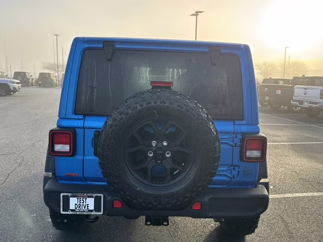 2026 Hydro Blue Pearlcoat Jeep Wrangler Willys 4X4 Convertible