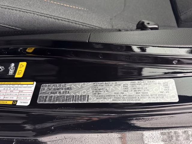 2026 Black Clearcoat Jeep Wrangler Willys 4X4 Convertible