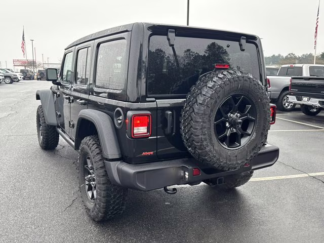 2026 Black Clearcoat Jeep Wrangler Willys 4X4 Convertible