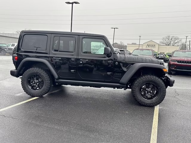 2026 Black Clearcoat Jeep Wrangler Willys 4X4 Convertible