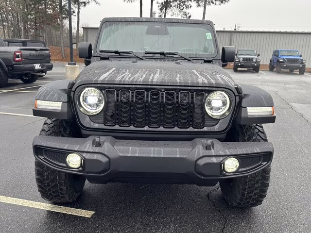 2026 Black Clearcoat Jeep Wrangler Willys 4X4 Convertible