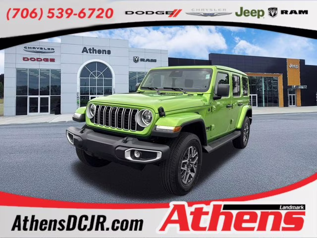 2026 Mojito Clearcoat Jeep Wrangler Sahara 4X4 Convertible