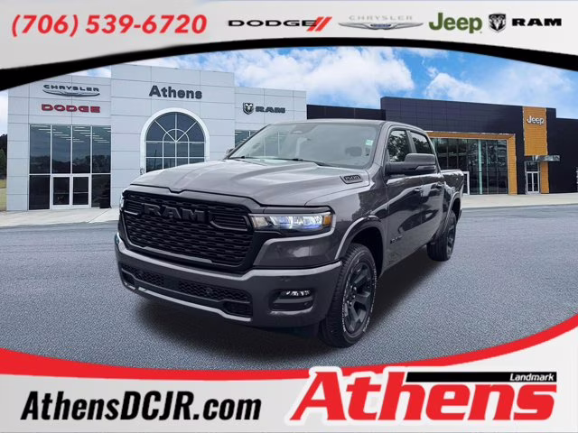 2026 Granite Crystal Metallic Clearcoat Ram 1500 Big Horn RWD Truck