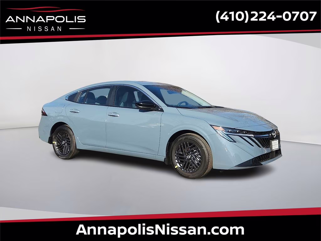 2026 Atlantic Gray Metallic Nissan Sentra SV FWD Sedan