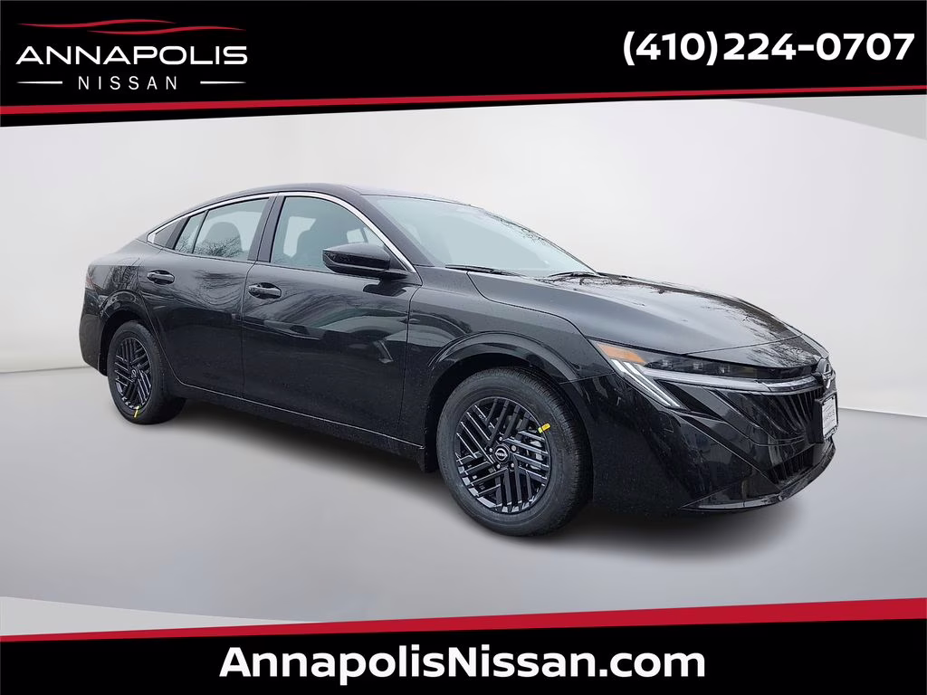 2026 Super Black Nissan Sentra SV FWD Sedan