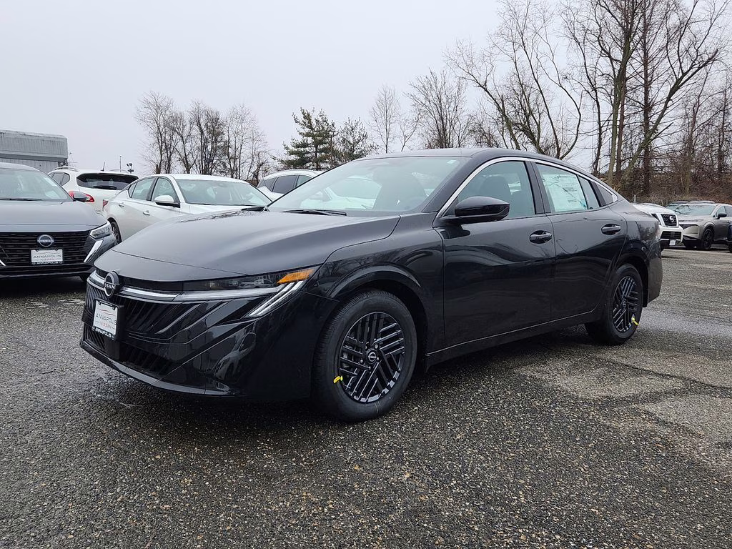 2026 Super Black Nissan Sentra SV FWD Sedan