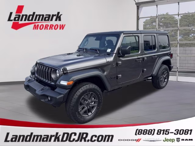 2026 Granite Crystal Metallic Clearcoat Jeep Wrangler Sport S 4X4 Convertible