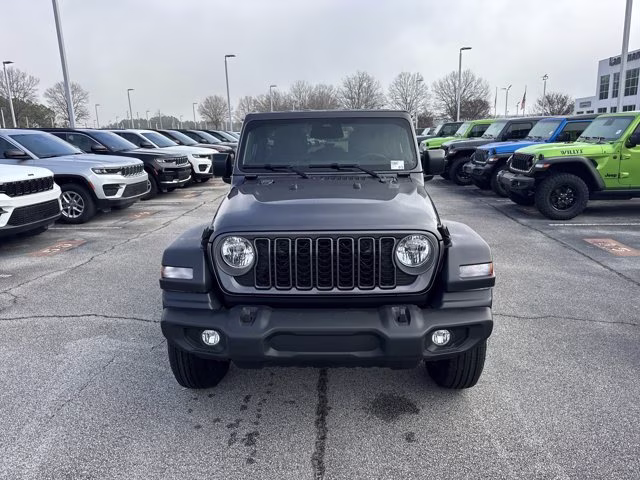2026 Granite Crystal Metallic Clearcoat Jeep Wrangler Sport S 4X4 Convertible