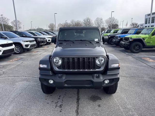 2026 Granite Crystal Metallic Clearcoat Jeep Wrangler Sport S 4X4 Convertible