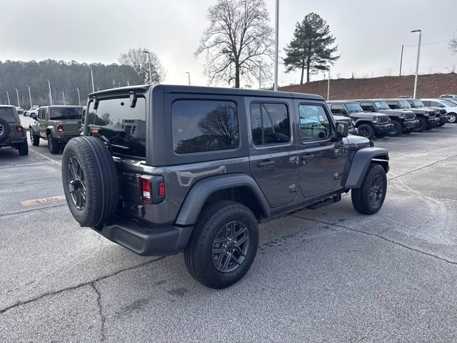 2026 Granite Crystal Metallic Clearcoat Jeep Wrangler Sport S 4X4 Convertible