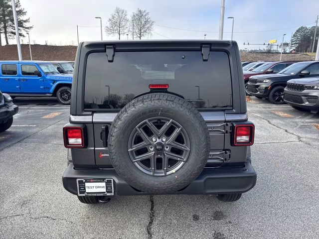 2026 Granite Crystal Metallic Clearcoat Jeep Wrangler Sport S 4X4 Convertible