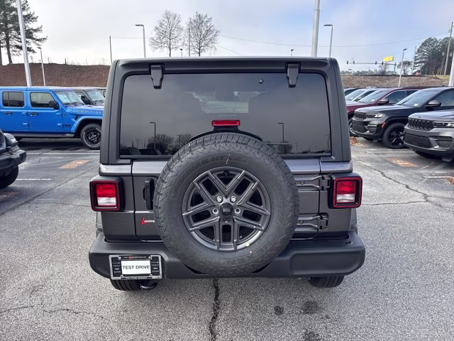 2026 Granite Crystal Metallic Clearcoat Jeep Wrangler Sport S 4X4 Convertible