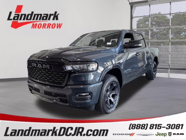 2026 Forged Blue Metallic Ram 1500 Big Horn 4X4 Truck