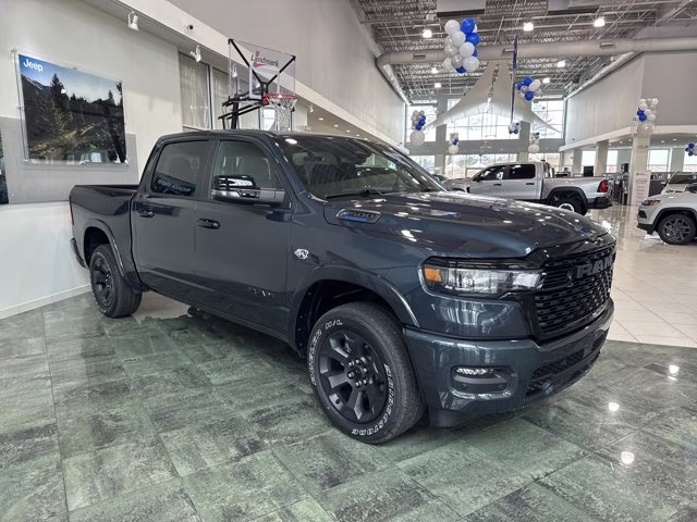 2026 Forged Blue Metallic Ram 1500 Big Horn 4X4 Truck