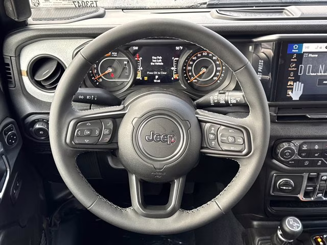 2026 Granite Crystal Metallic Clearcoat Jeep Wrangler Sport S 4X4 Convertible