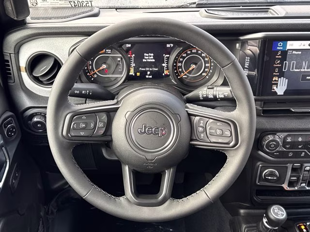 2026 Granite Crystal Metallic Clearcoat Jeep Wrangler Sport S 4X4 Convertible
