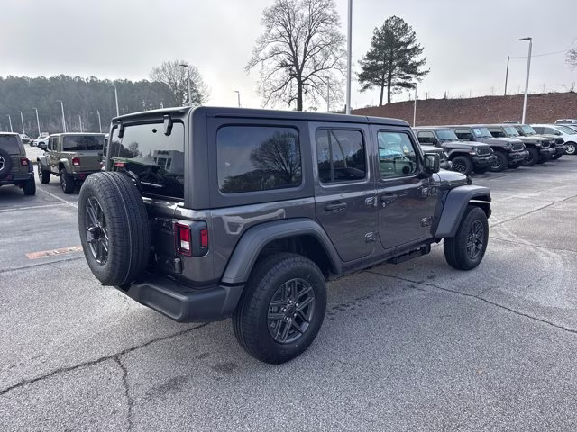 2026 Granite Crystal Metallic Clearcoat Jeep Wrangler Sport S 4X4 Convertible