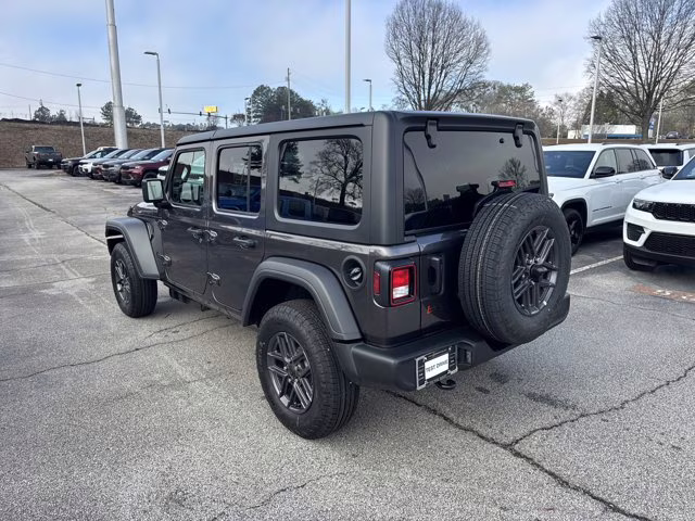 2026 Granite Crystal Metallic Clearcoat Jeep Wrangler Sport S 4X4 Convertible