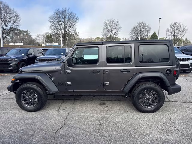 2026 Granite Crystal Metallic Clearcoat Jeep Wrangler Sport S 4X4 Convertible