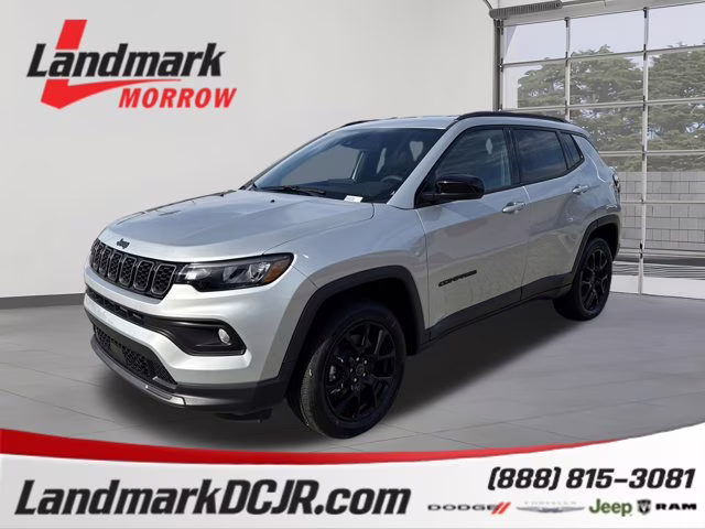 2026 Silver Zynith Metallic Clearcoat Jeep Compass Latitude Altitude 4X4 SUV