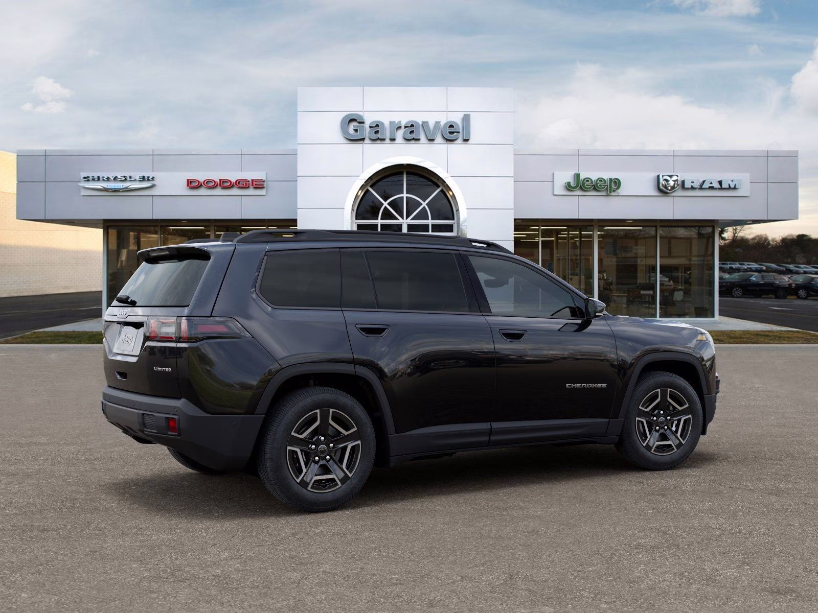 2026 Diamond Black Crystal Pearlcoat Jeep Cherokee Limited 4X4 SUV