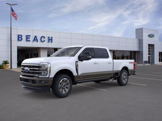 2026 Star White Metallic Tri-Coat Ford Super Duty F-350 SRW King Ranch 4X4 Truck