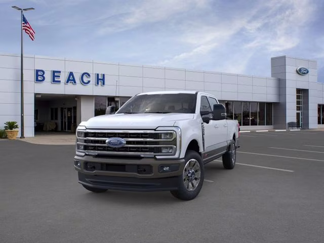 2026 Star White Metallic Tri-Coat Ford Super Duty F-350 SRW King Ranch 4X4 Truck