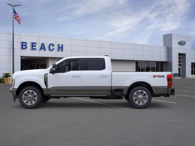2026 Star White Metallic Tri-Coat Ford Super Duty F-350 SRW King Ranch 4X4 Truck