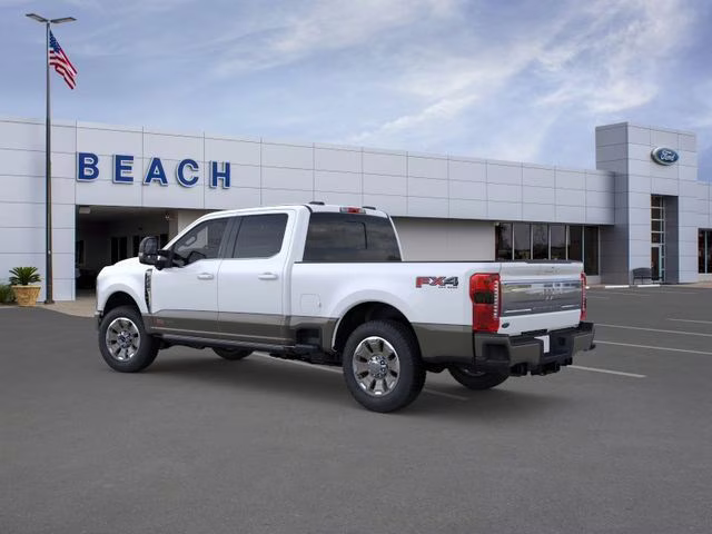 2026 Star White Metallic Tri-Coat Ford Super Duty F-350 SRW King Ranch 4X4 Truck
