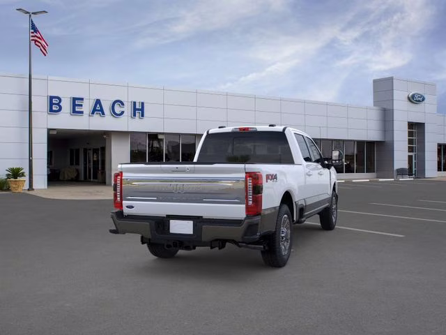 2026 Star White Metallic Tri-Coat Ford Super Duty F-350 SRW King Ranch 4X4 Truck