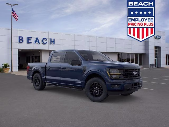 2026 Antimatter Blue Metallic Ford F-150 XLT 4X4 Truck