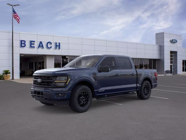 2026 Antimatter Blue Metallic Ford F-150 XLT 4X4 Truck